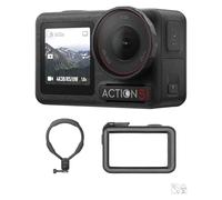 Bundle de Tournage pour Support de Cou DJI Osmo Action 5 Pro, Caméra d’Action 4K pour l’Enregistrement Mains Libres avec 4 h d’Autonomie Étendue, Stabilisation, Capteur 1/1,3", Idéal pour Pêche