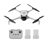 Bundle Deux Batteries DJI Lito 1 avec DJI RC-N3, drone avec caméra 4K pour débutants, Détection d’obstacles, ActiveTrack, vidéo 4K et image 8K, léger pour adultes, Transmission vidéo de 15 km, C0