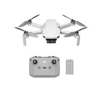 Bundle Deux Batteries DJI Mini 4K, Drone Caméra 4K UHD pour Adultes, < 249 g, Stabilisation de la Nacelle à 3 Axes, Transmission Vidéo sur 10 km, Retour Auto, Deux Batteries pour un Temps de Vol max.