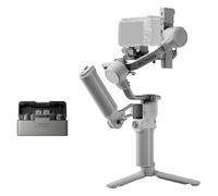 Bundle DJI RS 4 Mini + DJI Mic 3 (2 TX + 1 RX + Boîtier de Recharge), stabilisateur de nacelle, Suivi Intelligent, Microphone sans Fil, timecode intégré, Charge Rapide