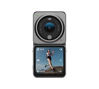 Bundle Double écran DJI Action 2 (32 Go) - Caméra d'action 4K avec un module d'extension de batterie, des accroches magnétiques, stabilisation