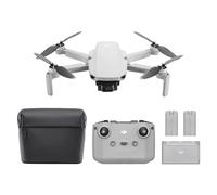 Bundle Fly More DJI Mini 2 SE, Mini drone caméra pliable, léger avec vidéo 2,7K, Modes intelligents, Transm. vidéo 10 km, Temps de vol 31 min, Moins de 249 g, Facile à utiliser, Batteries supp, C0