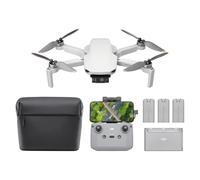 Bundle Fly More DJI Mini 4K, trois batteries, moins de 249 g | Drone Caméra 4K UHD pour Adultes, Nacelle à 3 Axes, Transmission Vidéo sur 10 km, Retour Auto, Temps de vol de 93 min