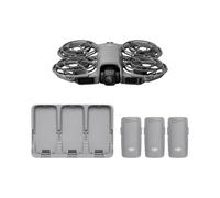 Bundle Fly More DJI Neo 2 (drone seul), drone caméra 4K | Décollage/atterrissage main, contrôle gestuel, ActiveTrack, détection obstacles omnidirectionnelle, 3 batteries, idée cadeau