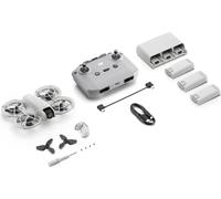 Bundle Fly More DJI Neo, Mini Drone avec Caméra 4K UHD pour Adultes, Drone Suiveur qui Vole Seul de 135 g, Décollage du Creux de la Main, Suivi de Sujet, QuickShots, avec RC-N3 et 3 Batteries