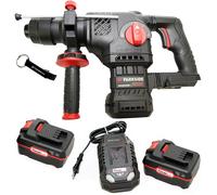 Bundle HEADNMORE® - PARKSIDE PERFORMANCE® Marteau combiné sans fil 20V PKHAP 2058 A1 + porte-clés HEADNMORE® (batterie 2x4Ah incluse)