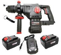Bundle HEADNMORE® - PARKSIDE PERFORMANCE® Marteau combiné sans fil 20V PKHAP 2058 A1 + porte-clés HEADNMORE® (batterie 2x8Ah incluse)