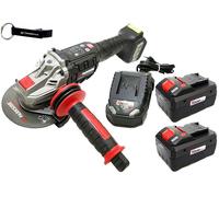 Bundle HEADNMORE® - PARKSIDE PERFORMANCE® Meuleuse d'angle sans fil 20V AP 20 Li + porte-clés HEADNMORE® (batterie 2x8Ah incluse)