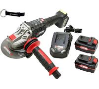 Bundle HEADNMORE® - PARKSIDE PERFORMANCE® Meuleuse d'angle sans fil 20V AP 20 Li + porte-clés HEADNMORE® (batterie 2x4Ah incluse)