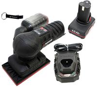Bundle HEADNMORE® - Ponceuse vibrante sans fil 12V PARKSIDE PERFORMANCE® PASSP 12 + porte-clés HEADNMORE® (avec batterie 1x4Ah)