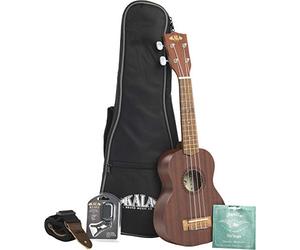 Bundle KA-15 Soprano Mahogany (Housse, tuner, cordes et courroie)