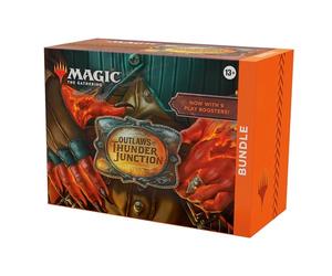 Bundle Magic: The Gathering Les Hors-la-Loi de Croisetonnerre : 9 boosters de Jeu, 30 Cartes de Terrain + Accessoires exclusifs (Version Anglaise)