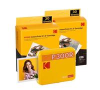 Kodak Imprimante photo portable Mini 3 Retro Yellow – Bluetooth, iOS/Android, 54 x 86 mmn