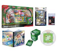 Bundle NOÊL Coffret Pokemon Méga Florizarre Ex + Deck + Accessoires + Cadeau