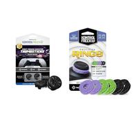Bundle of KontrolFr PS Fr alaxy Grips pour Manette PS5 + KontrolFreek Precision Rings | Aim Assist Motion Control pour PS5/PS4 | Précision FPS