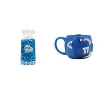 Bundle of M&M'S COLLECTION Mug M&M'S - Tasse Bleue + M&M'S COLLECTION Choco - Bonbon Chocolat au Lait Monocouleur - Sachet 300g Bleu Profond