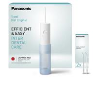 Bundle of Panasonic EW-DJ11-A503 Hydropulseur Dentaire Facile à Utiliser avec 2 Réglages de Pression d'Eau, Compact et Portable. + Canule normal WEW0987 pour hydropulseur