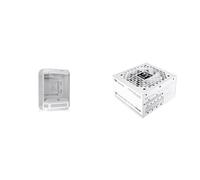 Bundle of Thermaltake The Tower 600 Mid Tower Chassis | Hidden Connector | Blanc + Alimentation PC Thermaltake Toughpower GT 850W Snow (80Plus Gold)(Entièrement modulaire) - Blanc
