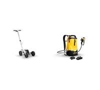 Bundle of WAGNER Chariot de marquage LineCart - Accessoires traçage routier - Des marquages parfaits - rapides et précis + WAGNER Pistolet à peinture 300 Move 18V *batterie et chargeur inclus*