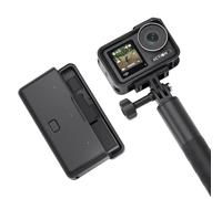 Bundle Osmo Action 3 Aventure - Caméra d’action 4K, 4K/120 fps, FOV super large, HorizonSteady, résistant au froid, longue durée, support vertical, étanche à 16 m, Vlog, barre d’extension
