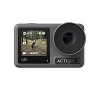 Bundle Osmo Action 3 Standard - Caméra d’action 4K avec FOV super large, HorizonSteady, résistant au froid, longue durée, support vertical à démontage rapide, étanche à 16 m, double écran tactile