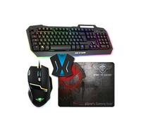 Bundle Pack MK40 Plus Clavier Souris LED RGB Tapis Convertisseur Switch PS4 XBOX One
