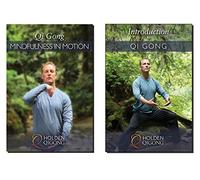 Bundle: Qi Gong Mindfulness with Lee Holden 2-DVD (YMAA) 2018 qigong DVD bundle