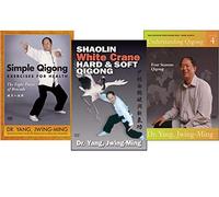 Bundle: Qigong Exercise Forms for Beginners 3-DVD (YMAA) Dr. Yang, Jwing-Ming Eight Brocades Qigong, White Crane Qigong, Four Seasons Qigong