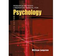 Bundle: Research Methods Laboratory Manual for Psychology (with InfoTrac), 3rd + Psychology Module: Careers in Psychology