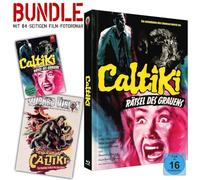 Bundle-Set: Caltiki - Rätsel des Grauens - Mediabook - Cover A - Limited Collector' s Edition (BR+DVD) (+ Film-Fotoroman) [Blu-ray]
