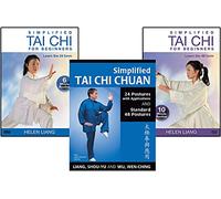 Bundle: Simplified Tai Chi for Beginners 2-DVD set and book (YMAA) Liang, Shou-Yu and Helen Liang