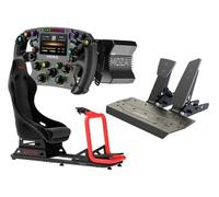 Bundle Simrace Moza - Cockpit Res-Tech SIMPLY GT + Moza R9 V3 + Volant FSR2 + Pédales SR-P - Pour PC