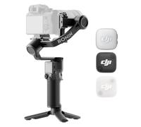 Bundle Style Audio DJI RS 3 Mini, nacelle et Micro sans Fil | Charge utile testée à 2 kg (4,4 lbs), déclenchement Bluetooth, tonalités vocales, réduction du bruit, vlog, streaming