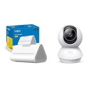 Bundle Tapo H500 Hub Maison : Alarme, HDMI, IA, 16 Go Stockage +16 to Extensible, 16 caméras/64 capteurs + Tapo C230 Caméra WiFi 3K 360°, IA, Vision Nocturne, Audio bidirectionnel, Alexa/Google