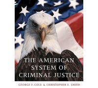 Bundle: The American System of Criminal Justice, 12th + WebTutor(TM) on WebCT(TM) Printed Access Card