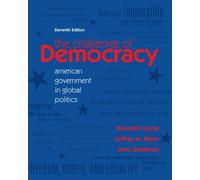 Bundle: The Challenge of Democracy: American Government in a Global World, 11th + WebTutor™ on WebCT™ with eBook on Gateway Printed Access Card