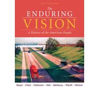 Bundle: The Enduring Vision: A History of the American People, 7th + Rand McNally Atlas of American History