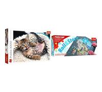 Bundle Trefl 1000 Kitten + Trefl-500-3000 Tapis de Puzzle