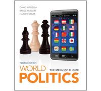 Bundle: World Politics: The Menu for Choice, 10th + CourseReader 0-60: International Relations Printed Access Card