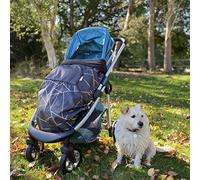 BundleBean GO Chancelière universelle imperméable | Bout confortable pour siège de voiture | Housse de transport et écharpe | S'ouvre également à plat comme tapis de jeu | Ajustement universel et