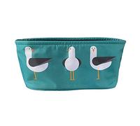BundleBean - Organiseur de poussette - Sac de rangement pour poussette - Comprend une pochette à couches - Ajustement universel avec guidon pour n'importe quelle poussette ou poussette (mouettes)