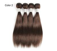 Bundles De Tissage De Cheveux Humains Droits,613 Cheveux Humains Remy,Extensions De Cheveux Naturels,Blond Miel,Document Blond Agaçant -8,100g - Color 2-10inches