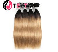 Bundles De Tissage De Cheveux Humains Droits,613 Cheveux Humains Remy,Extensions De Cheveux Naturels,Blond Miel,Document Blond Agaçant -8,100g - Color1b27-22inches
