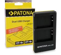 Bundlestar Chargeur Dual 1939 pour batterie Canon LP-E17 vers Canon EOS 750D 760d M3 M5, etc.