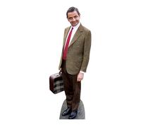 BundleZ-4-FanZ Fan Packs Rowan Atkinson Personnage Découpé dans du Carton/Silhouette en Carton: Grandeur Nature/Standee/Stand-Up - avec Star Photo (Dimensions 25x20 Cm)