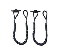 Bunduextrêmes-Injecteur de ULd'amarrage S6 Line,accessoires de bateau Buddy pour Jetski,Kayak,ponton commandé - Type Black White-2Pack