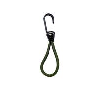 Bungee Cords with Hooks, Elastic Bungee Rope with Hooks Metal Shock Cord Hooks for Outdoor Tying Down Tarpaulins (4pcs)
