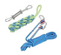 Bungee Dog Rope Muscle Building Spring Pole Jouet pour Chiens Roue de 360 Degrés Ressort en Acier Inoxydable Chien Toutes Tailles Jeu En Plein Air