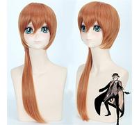 Bungo chiens errants Nakajima Atsushi Anime Cosplay perruque courte argent gris moelleux cheveux synthétiques perruques + casquette de perruque gratuite 4