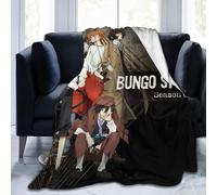 Bungo Stray Dogs Couverture Super Douce Et Confortable En Flanelle Microfibre Légère Pour Lit, Canapé, Chais60x50 Pouces {41502}